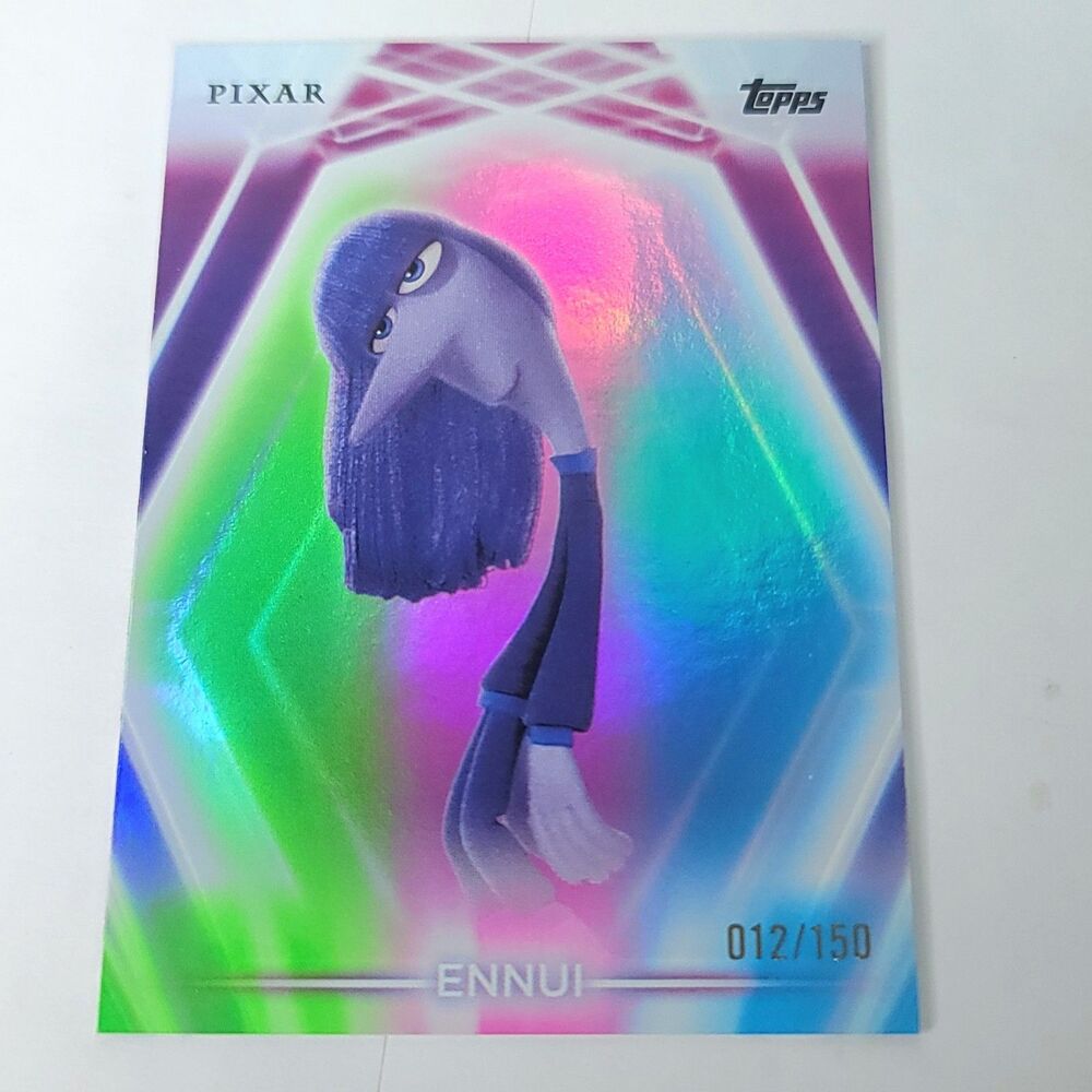 Ennui Topps 2026 Disney Neon Holo Parallel Refractor Limited 012/150